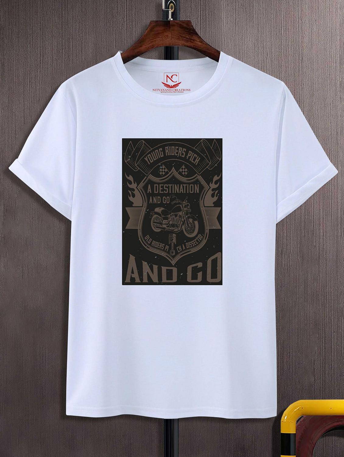 unisex graphic printed round neck tshirt - 20774794 - Zoom Image - 0