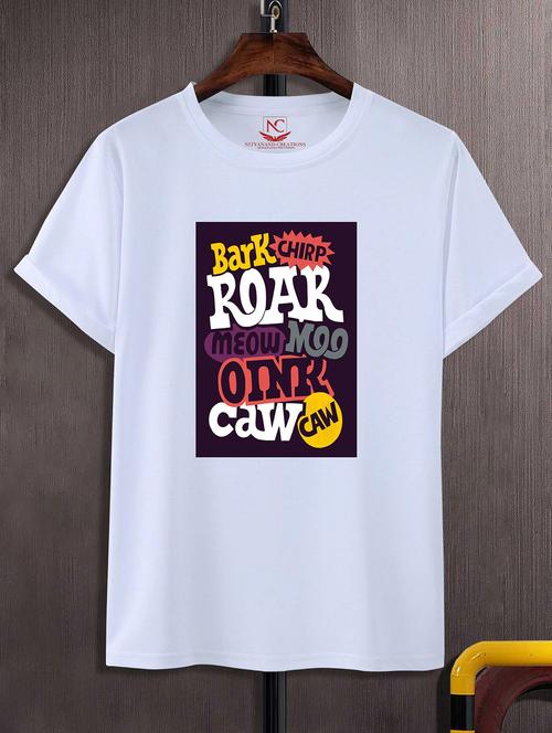 unisex graphic printed round neck tshirt - 20775301 -  Standard Image - 0