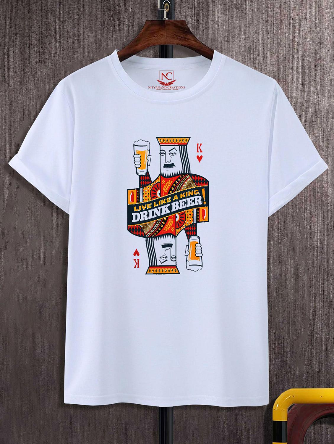 unisex graphic printed round neck tshirt - 20775320 - Zoom Image - 0