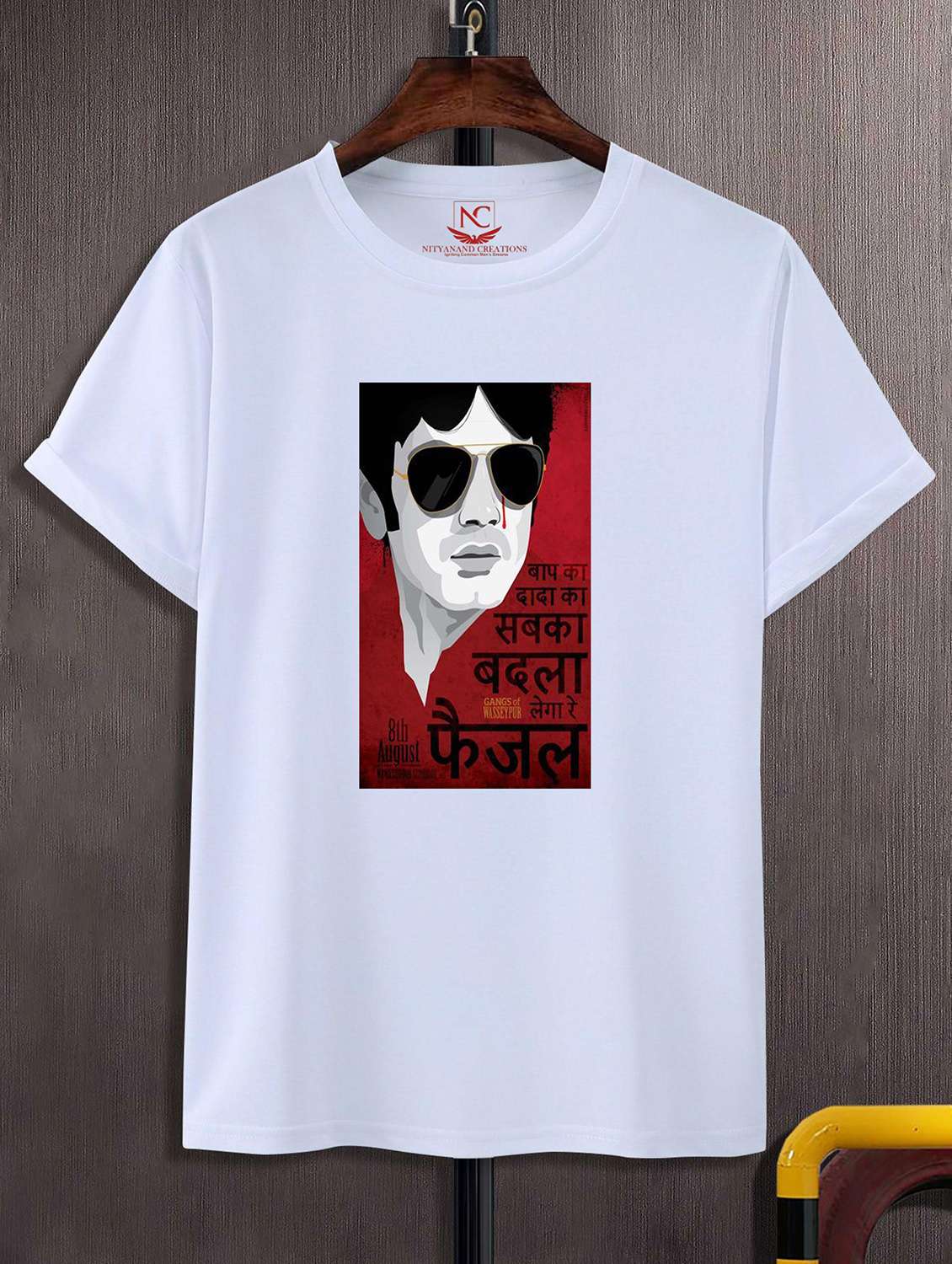 unisex graphic printed round neck tshirt - 20775355 - Zoom Image - 0