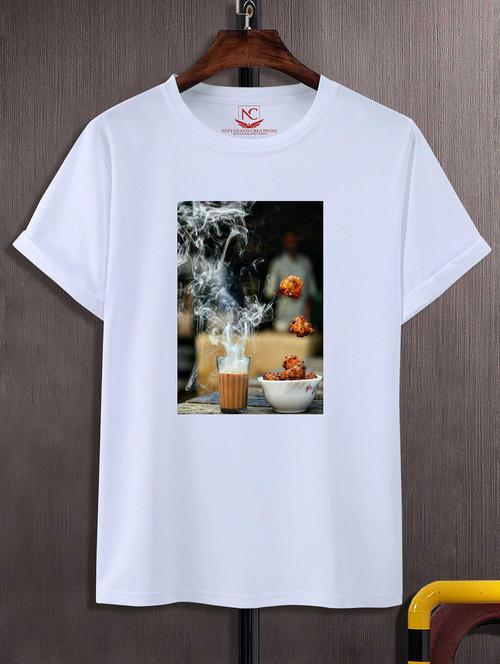 unisex graphic printed round neck tshirt - 20775359 - Standard Image - 0