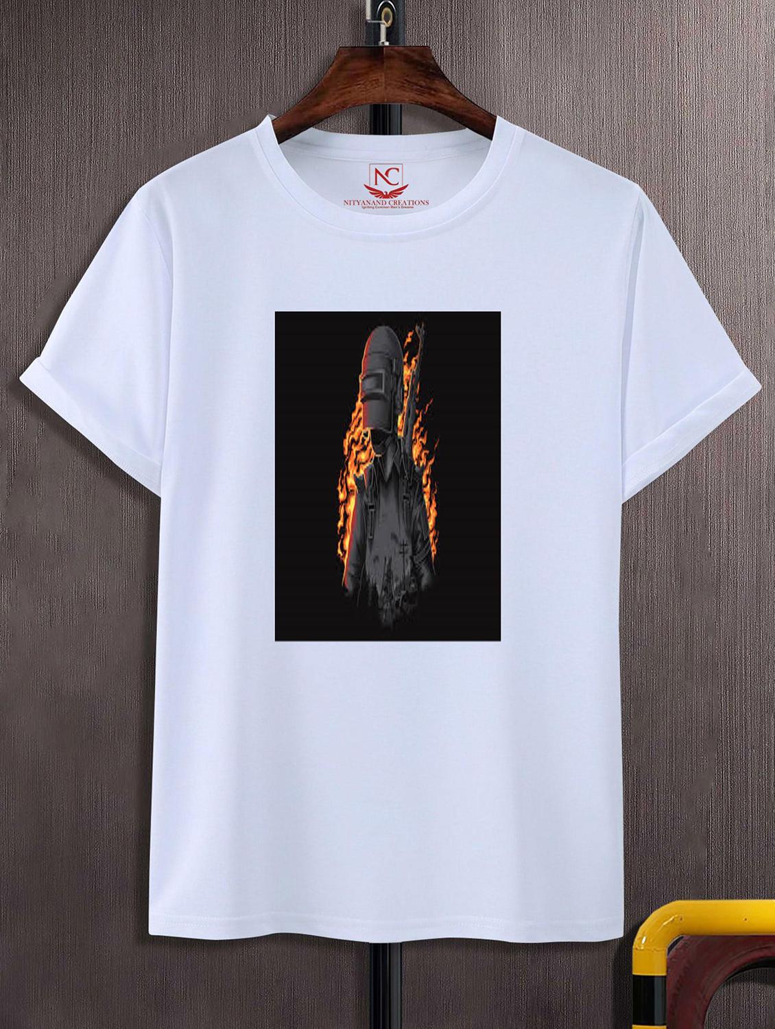 unisex graphic printed round neck tshirt - 20775387 - Zoom Image - 0