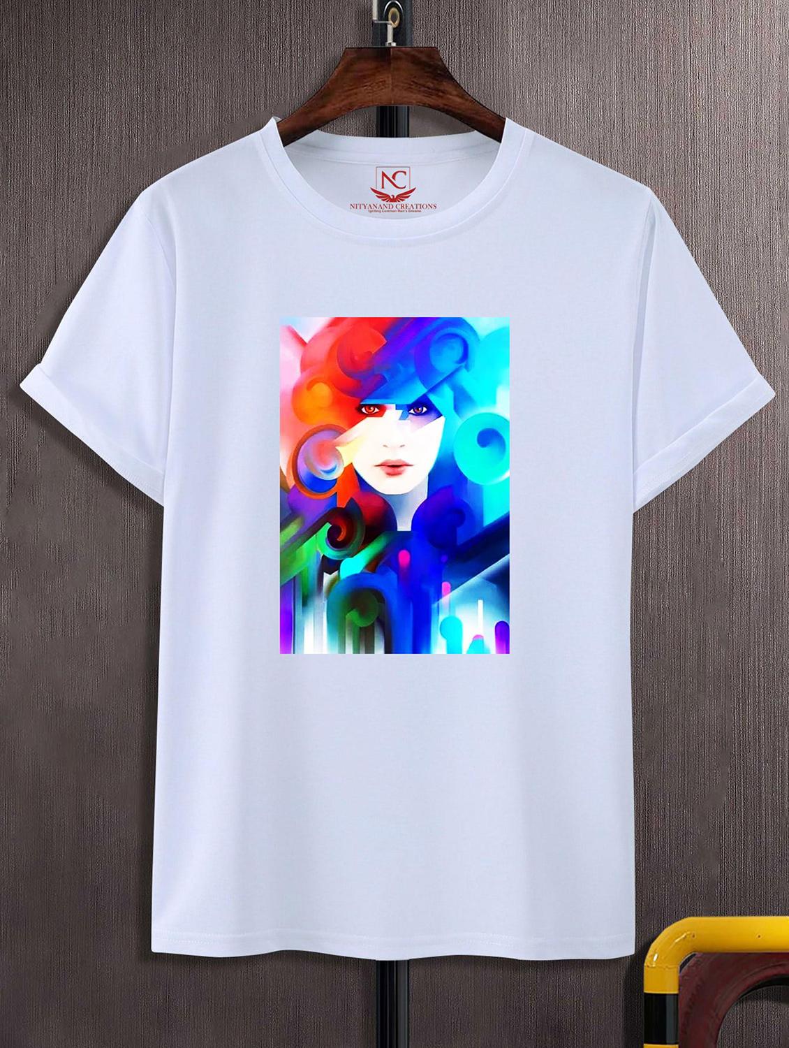 unisex graphic printed round neck tshirt - 20775388 - Zoom Image - 0