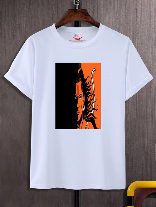 unisex graphic printed round neck tshirt - 20775390 - Standard Image - 0