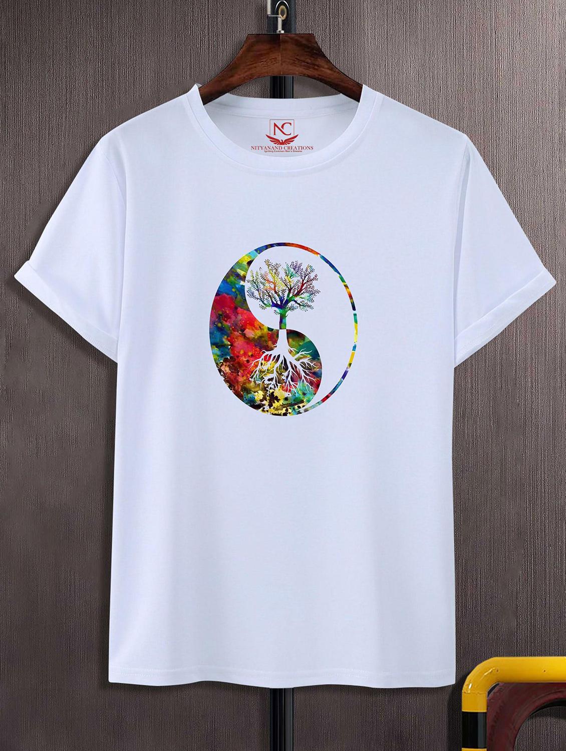 unisex graphic printed round neck tshirt - 20775410 - Zoom Image - 0