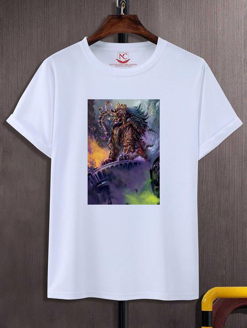 unisex graphic printed round neck tshirt - 20775413 - Standard Image - 0