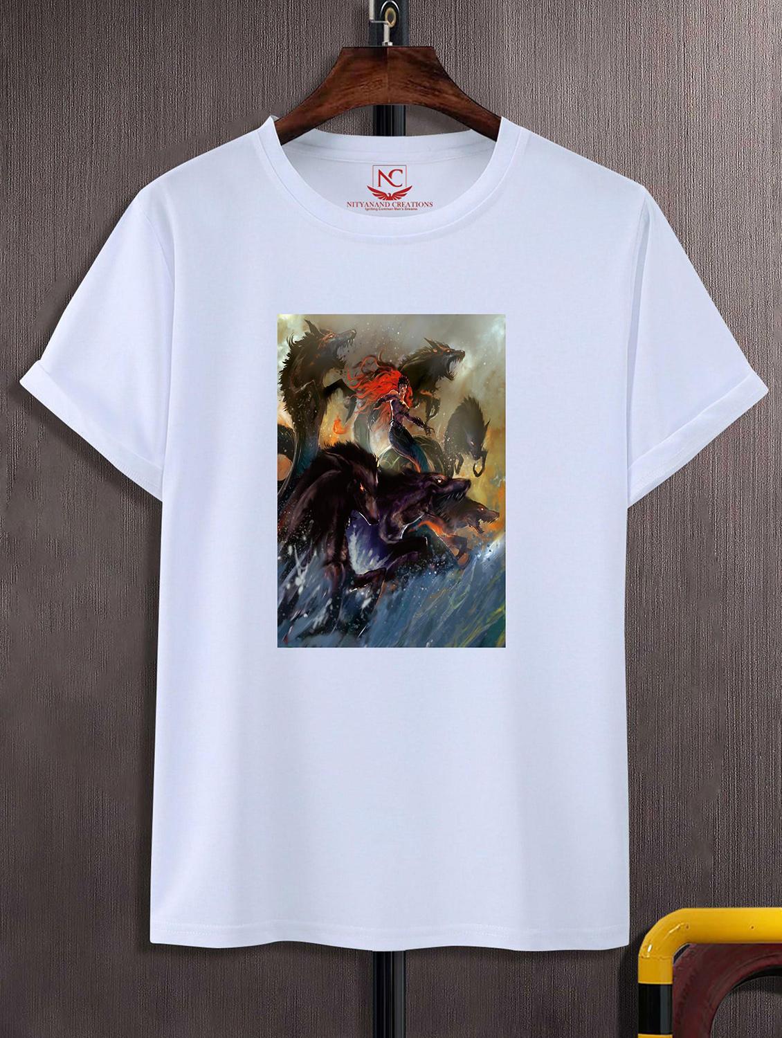 unisex graphic printed round neck tshirt - 20775419 -  Zoom Image - 0