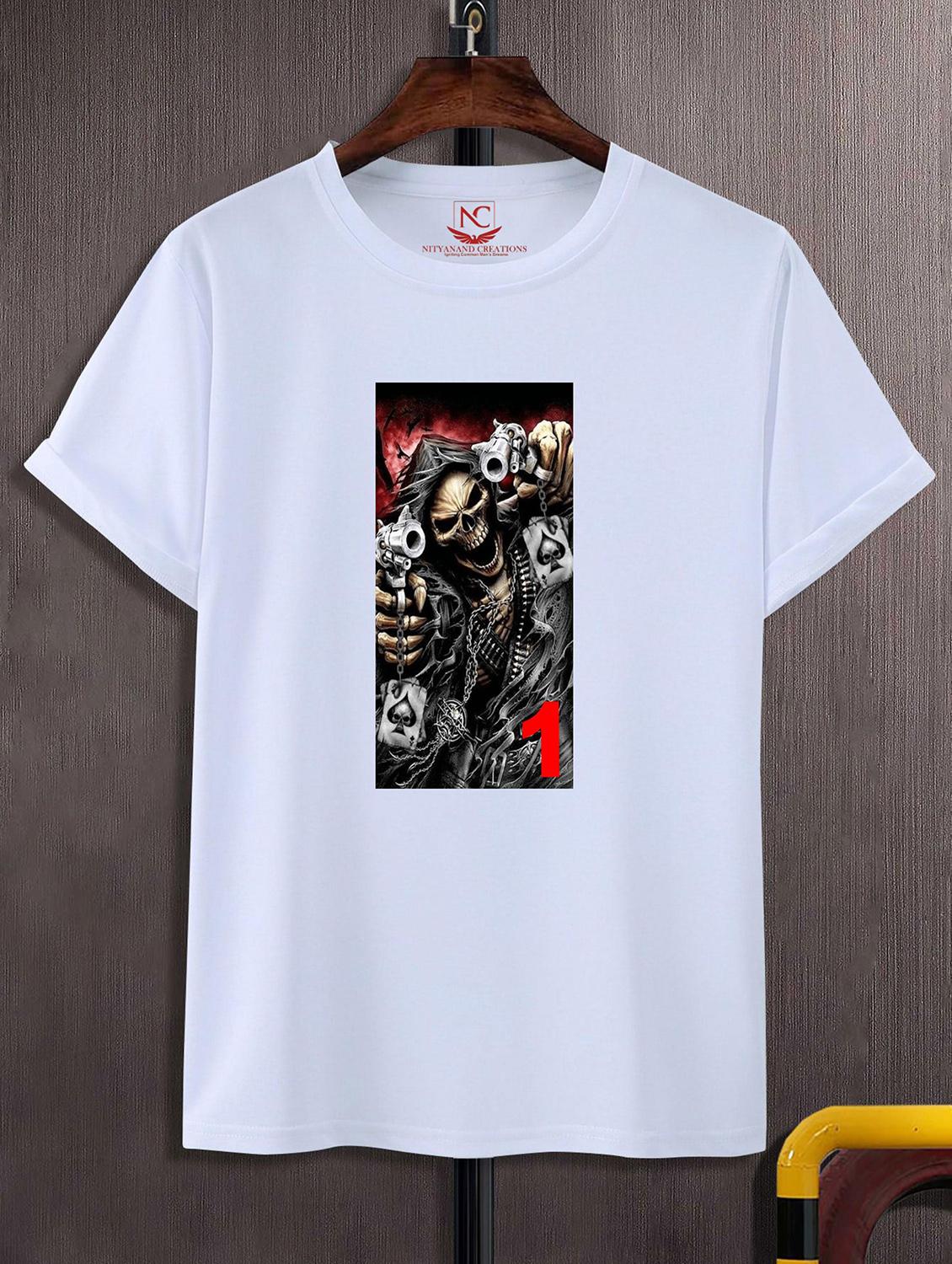 unisex graphic printed round neck tshirt - 20775444 - Zoom Image - 0