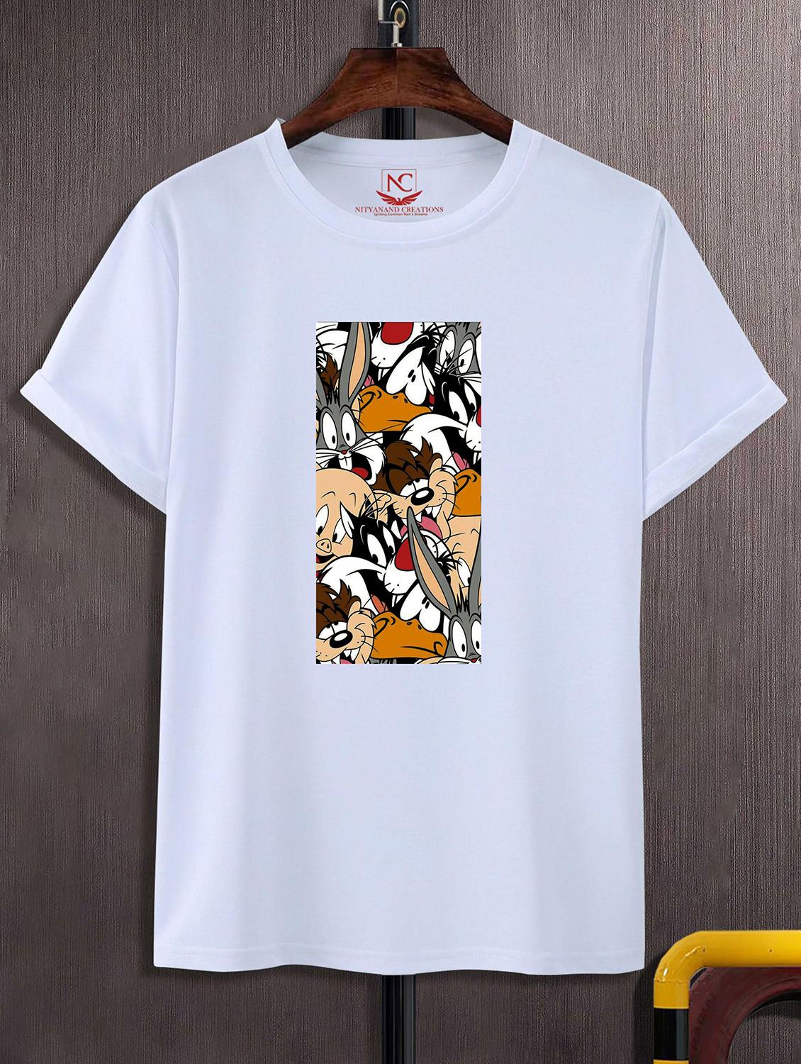unisex graphic printed round neck tshirt - 20775449 - Zoom Image - 0