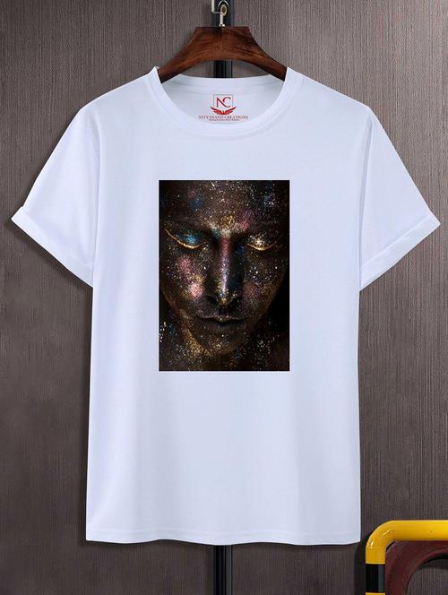 unisex graphic printed round neck tshirt - 20775450 -  Standard Image - 0