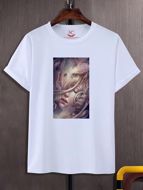 unisex graphic printed round neck tshirt - 20775451 - Standard Image - 0