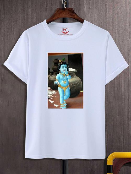 unisex graphic printed round neck tshirt - 20775454 - Standard Image - 0