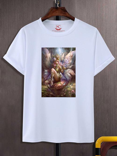 unisex graphic printed round neck tshirt - 20775456 - Standard Image - 0