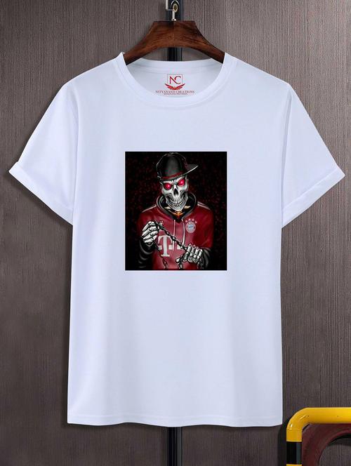 unisex graphic printed round neck tshirt - 20775469 - Standard Image - 0