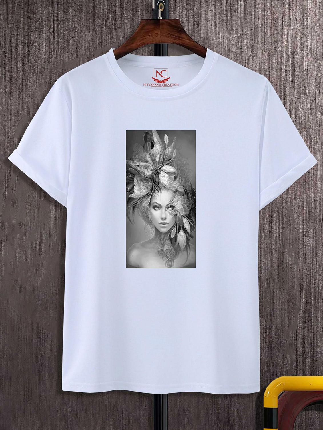 unisex graphic printed round neck tshirt - 20775476 -  Zoom Image - 0