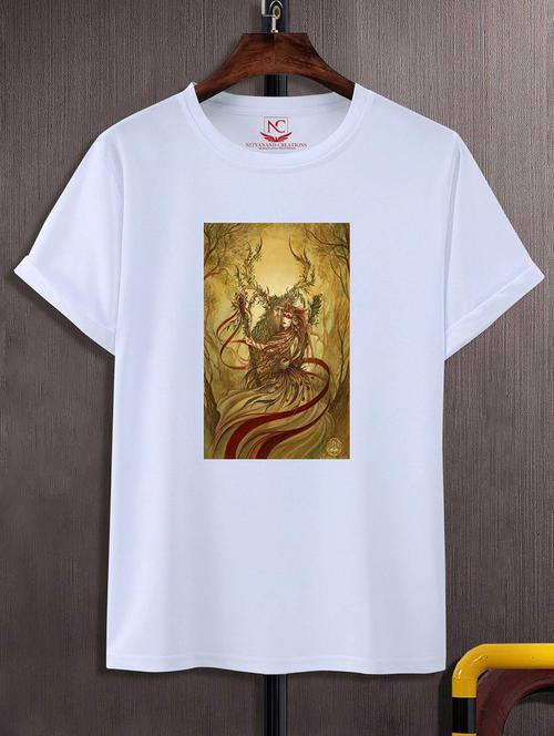 unisex graphic printed round neck tshirt - 20775480 - Standard Image - 0