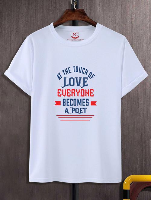 unisex graphic printed round neck tshirt - 20775497 - Standard Image - 0