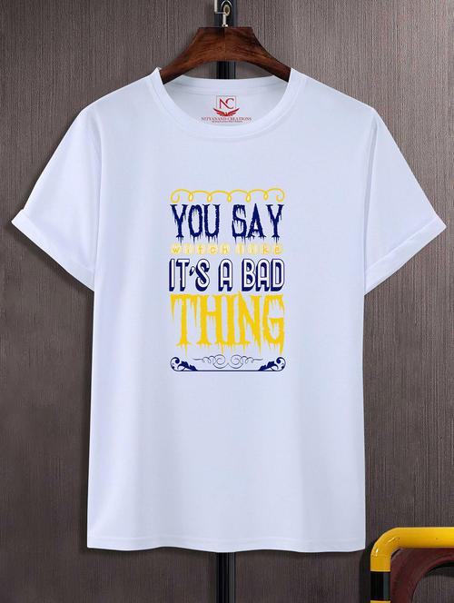 unisex graphic printed round neck tshirt - 20775509 -  Standard Image - 0