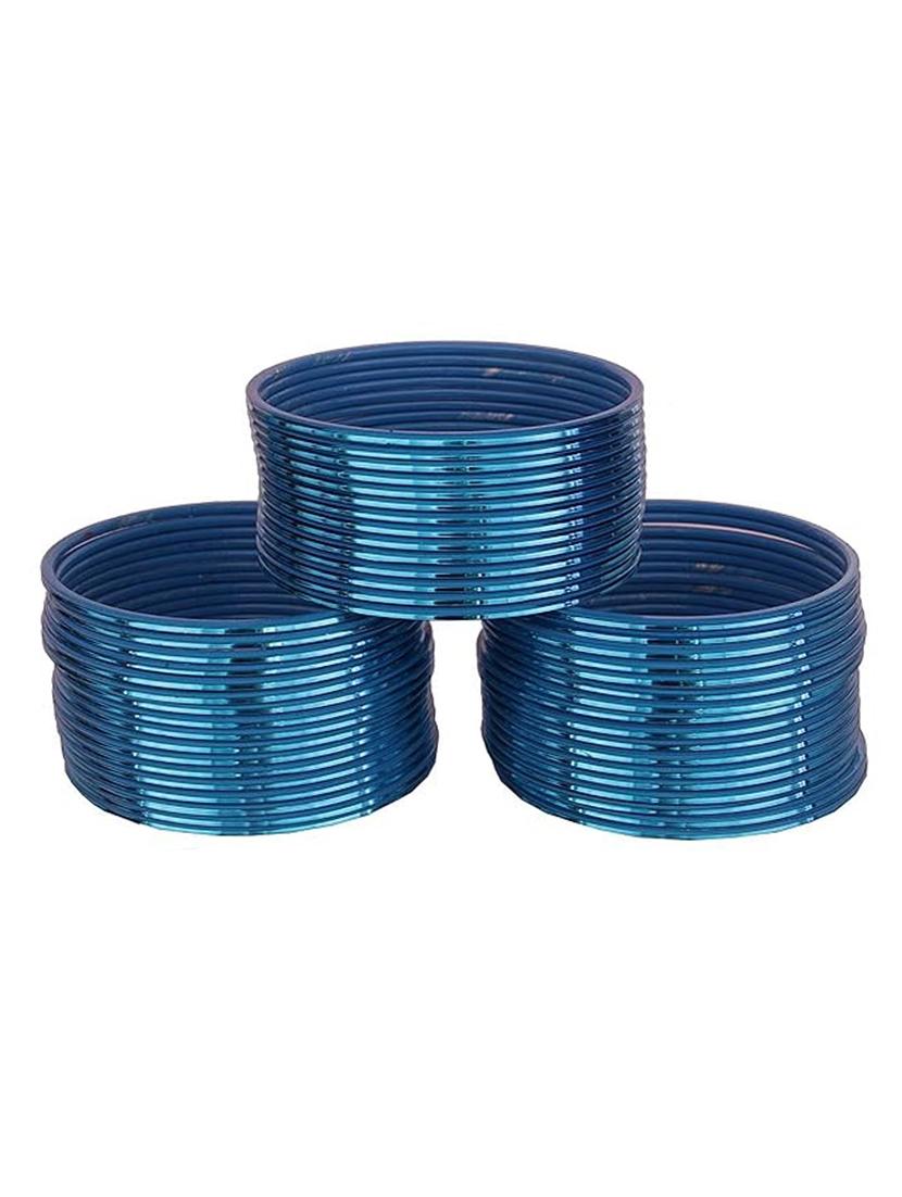 blue metal bangles - 20775571 - Zoom Image - 0