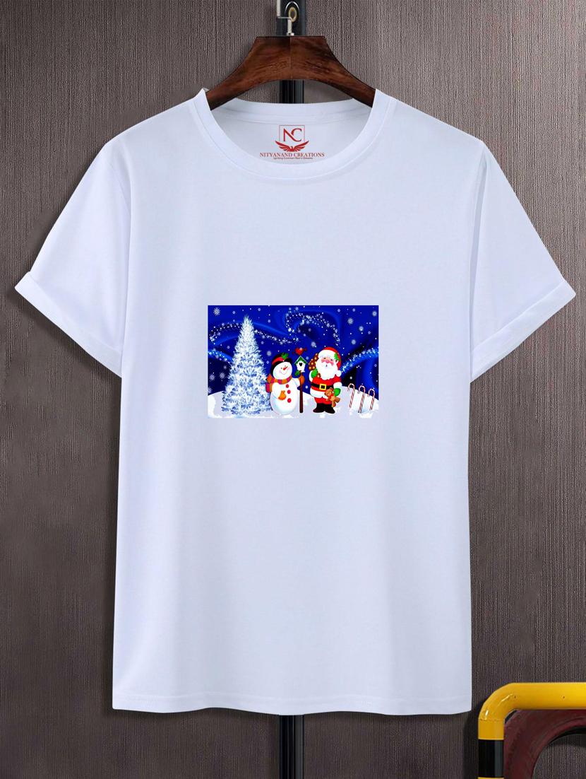 unisex white graphic printed t-shirt - 20775759 -  Zoom Image - 0