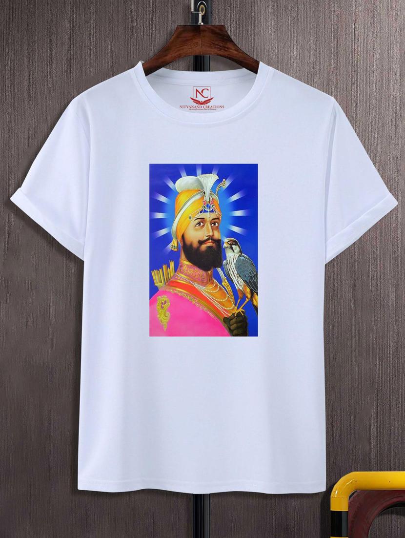unisex white graphic printed t-shirt - 20775765 - Zoom Image - 0