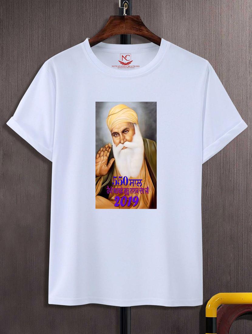 unisex white graphic printed t-shirt - 20775777 -  Zoom Image - 0