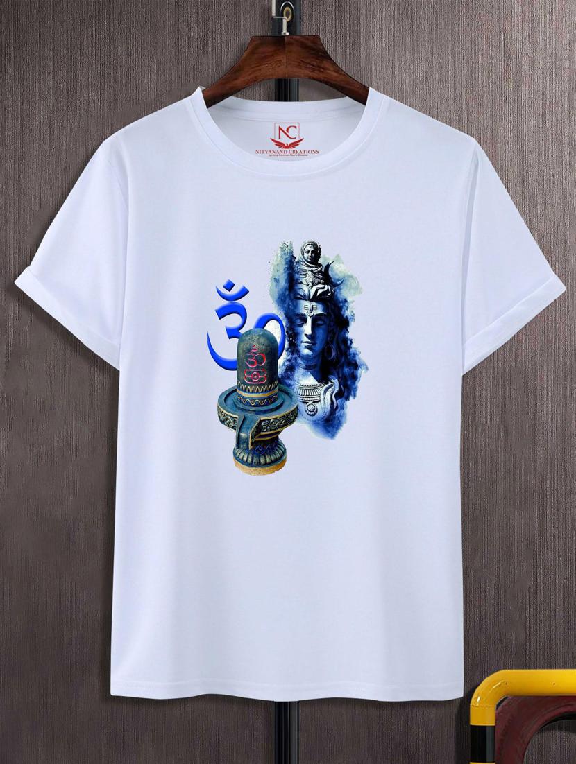unisex white graphic printed t-shirt - 20775862 - Zoom Image - 0