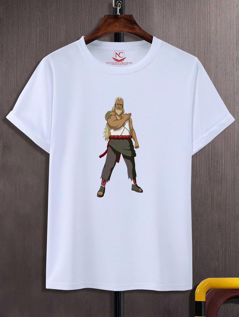unisex white graphic printed t-shirt - 20775868 -  Zoom Image - 0