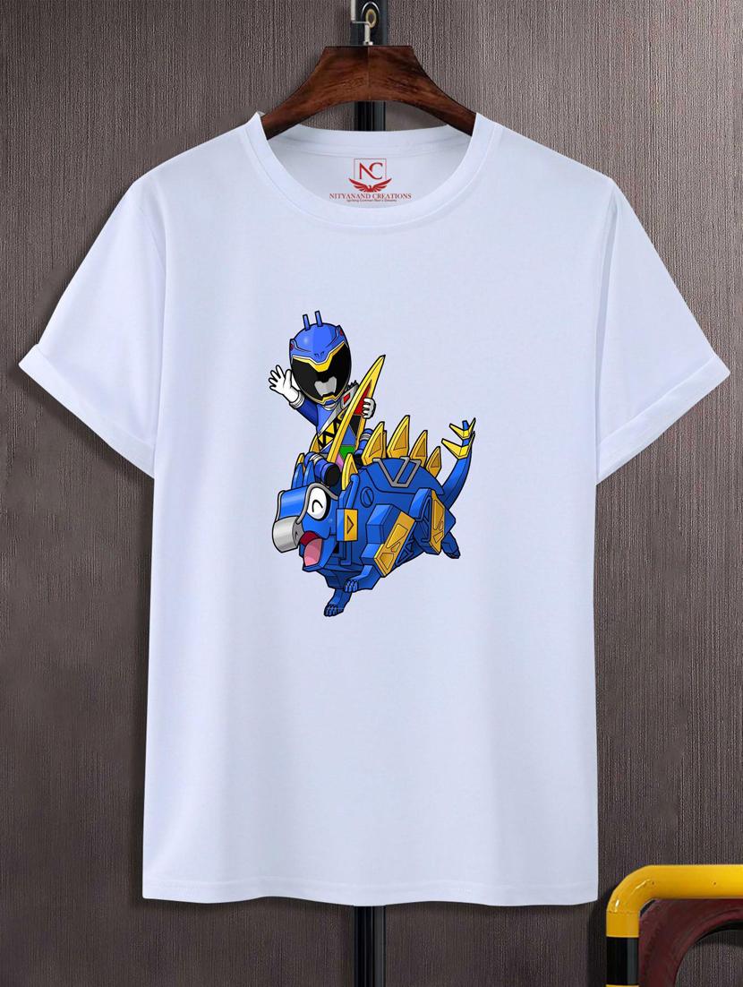 unisex white graphic printed t-shirt - 20775881 - Zoom Image - 0