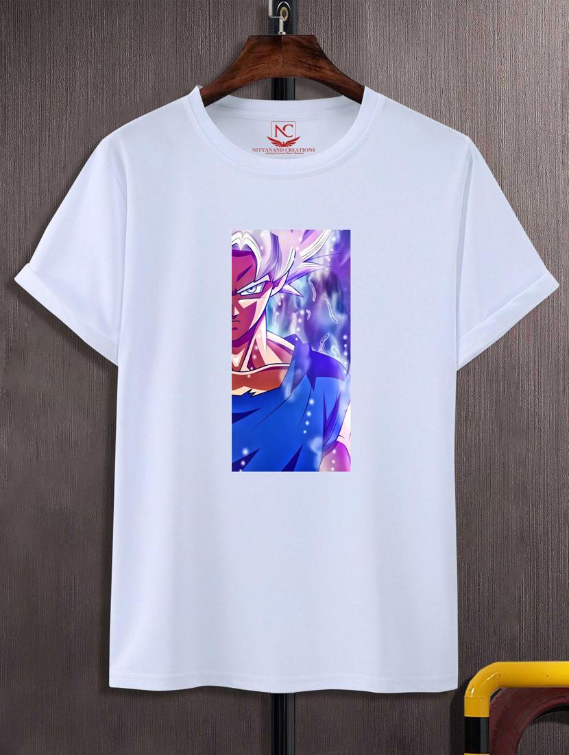 unisex white graphic printed t-shirt - 20775899 - Zoom Image - 0