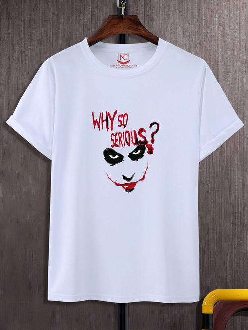 unisex white graphic printed t-shirt - 20775929 -  Standard Image - 0