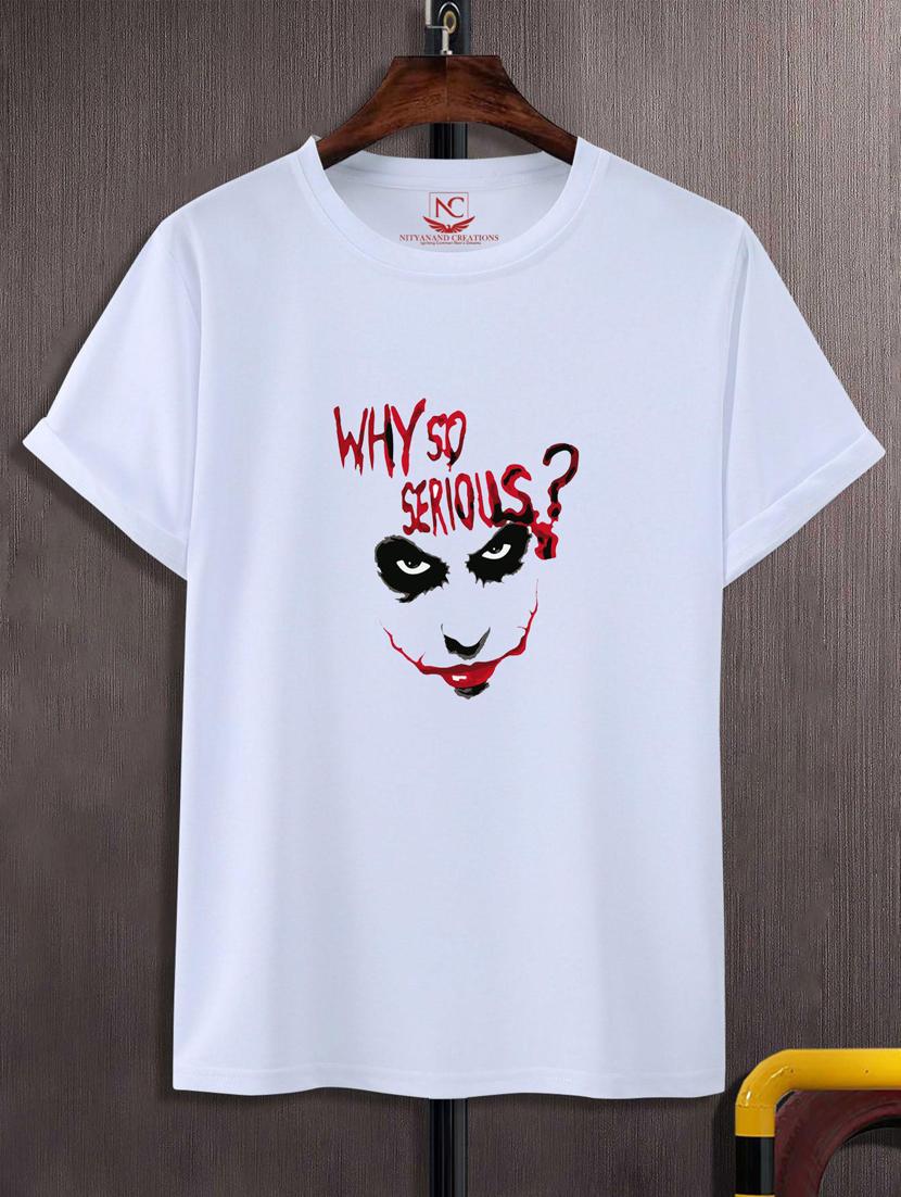 unisex white graphic printed t-shirt - 20775929 -  Zoom Image - 0