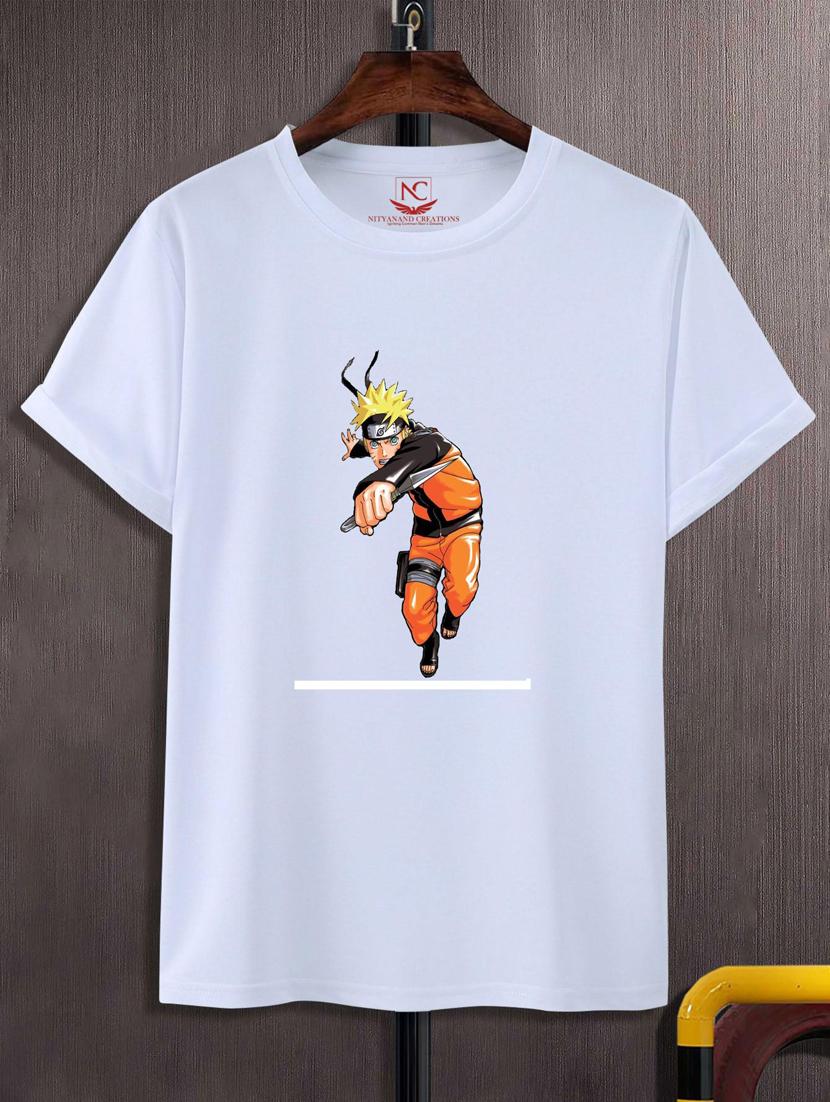 unisex white graphic printed t-shirt - 20775933 -  Zoom Image - 0
