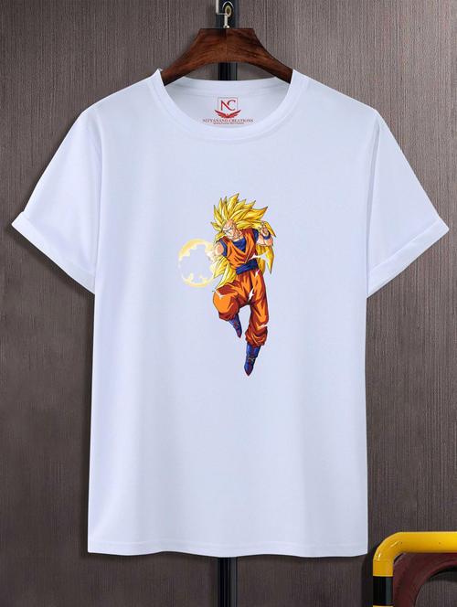 unisex white graphic printed t-shirt - 20775934 -  Standard Image - 0