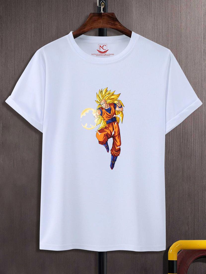 unisex white graphic printed t-shirt - 20775934 -  Zoom Image - 0