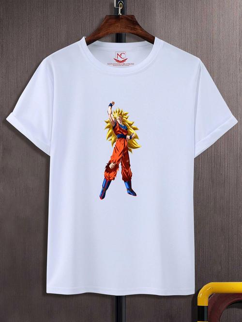 unisex white graphic printed t-shirt - 20775942 - Standard Image - 0
