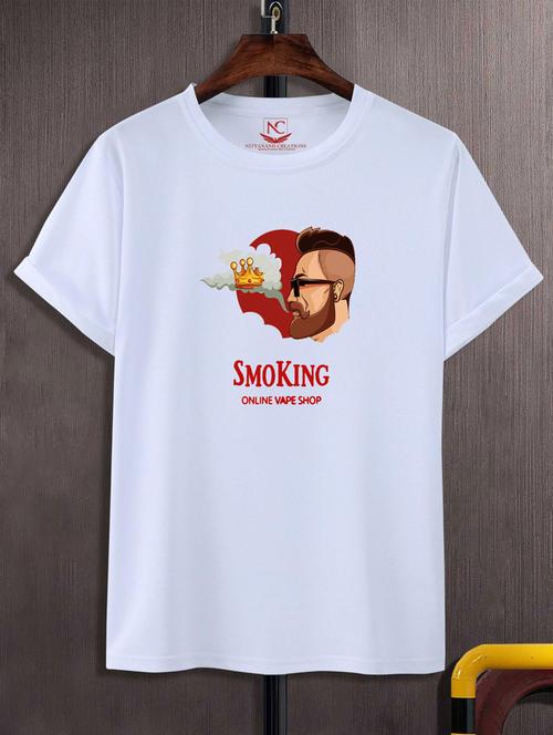 unisex white graphic printed t-shirt - 20775953 - Standard Image - 0