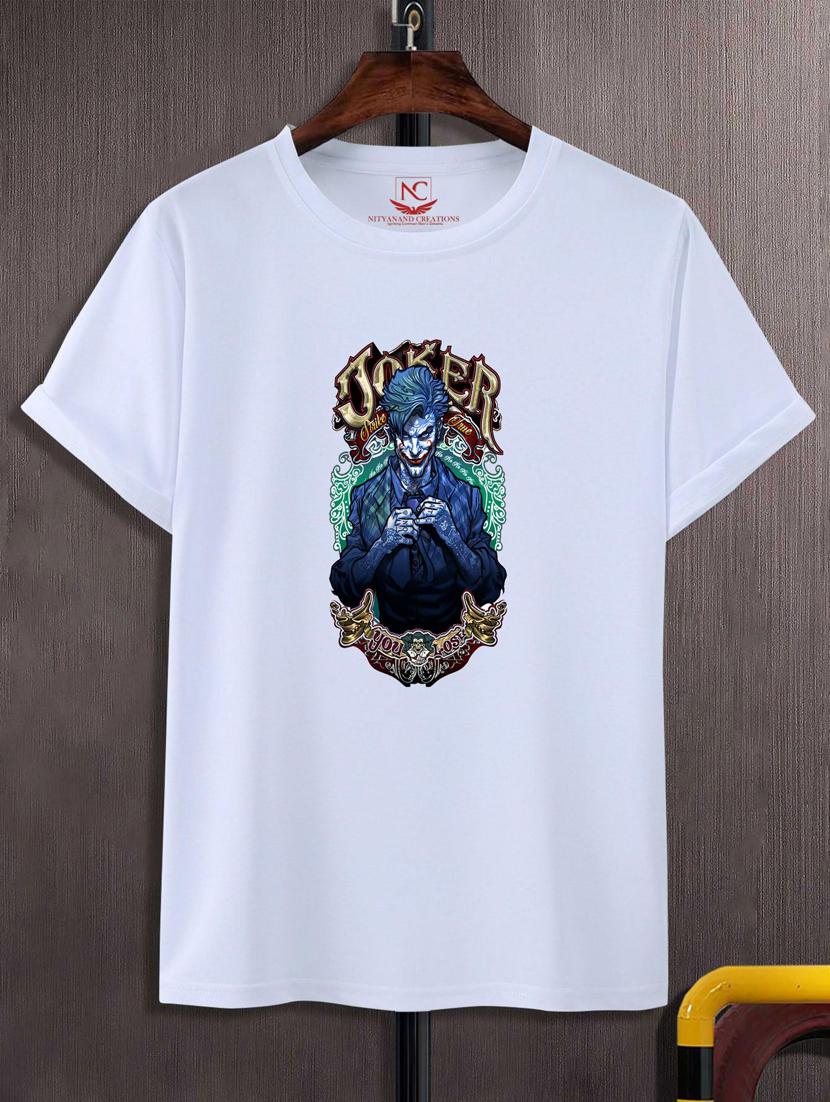unisex white graphic printed t-shirt - 20775999 -  Zoom Image - 0