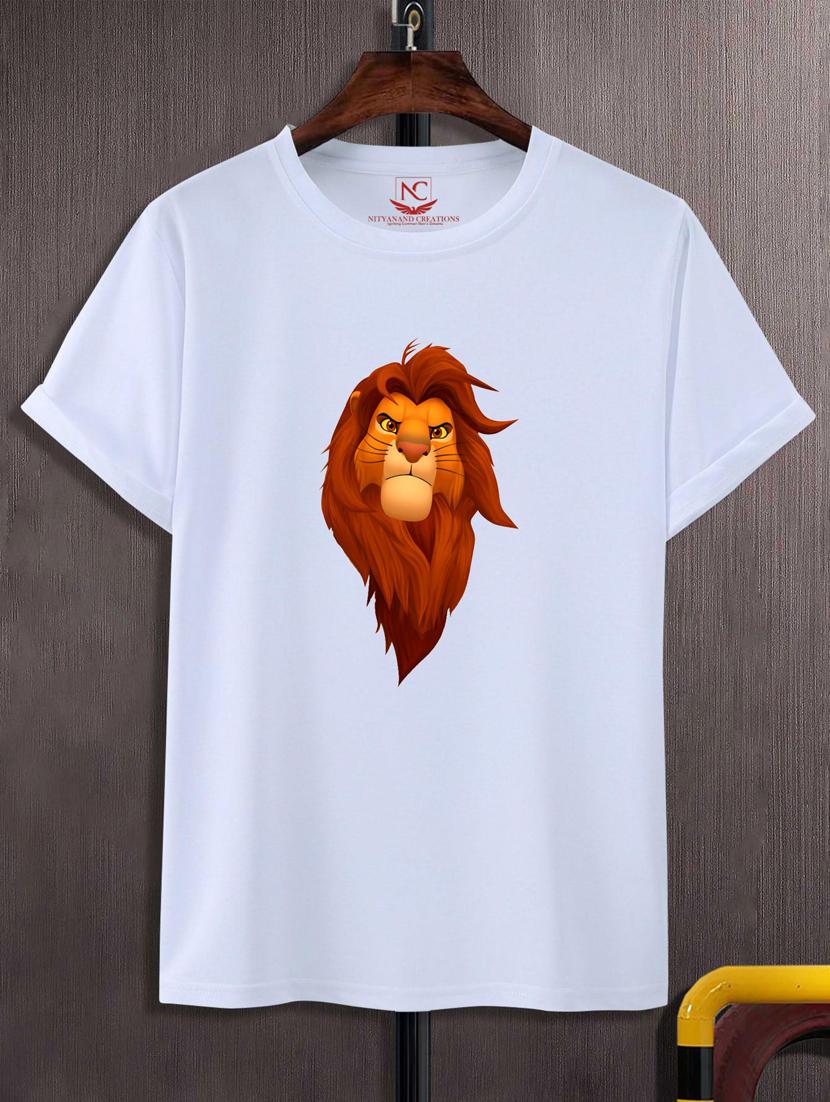 unisex white graphic printed t-shirt - 20776037 - Zoom Image - 0