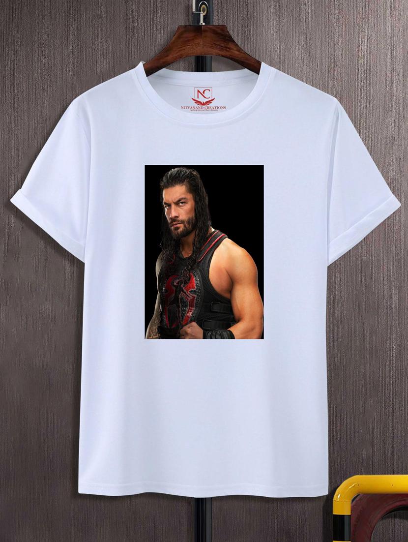 unisex white graphic printed t-shirt - 20776070 -  Zoom Image - 0