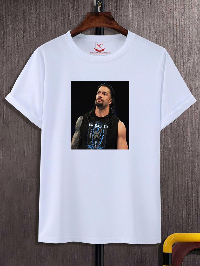 unisex white graphic printed t-shirt - 20776071 -  Zoom Image - 0