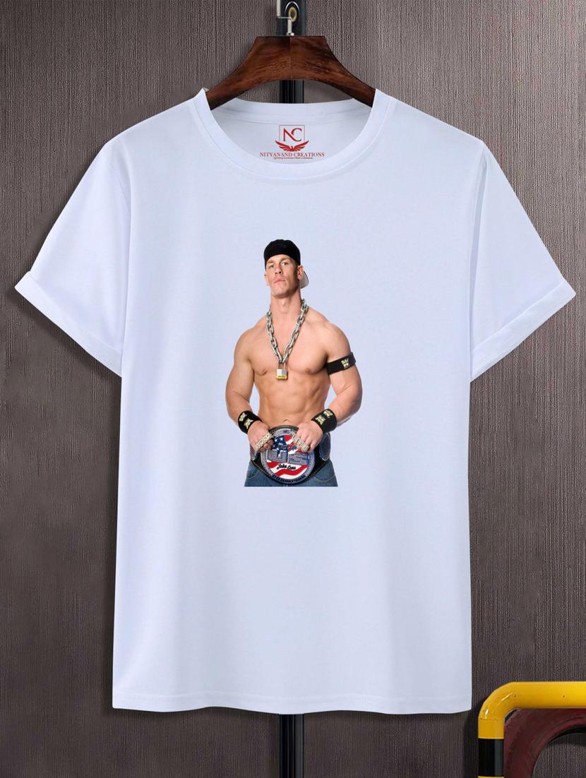 unisex white graphic printed t-shirt - 20776083 -  Zoom Image - 0