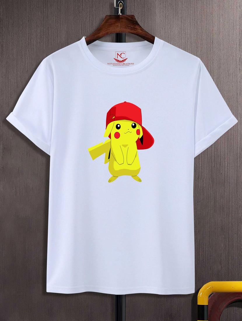 unisex white graphic printed t-shirt - 20776097 - Zoom Image - 0