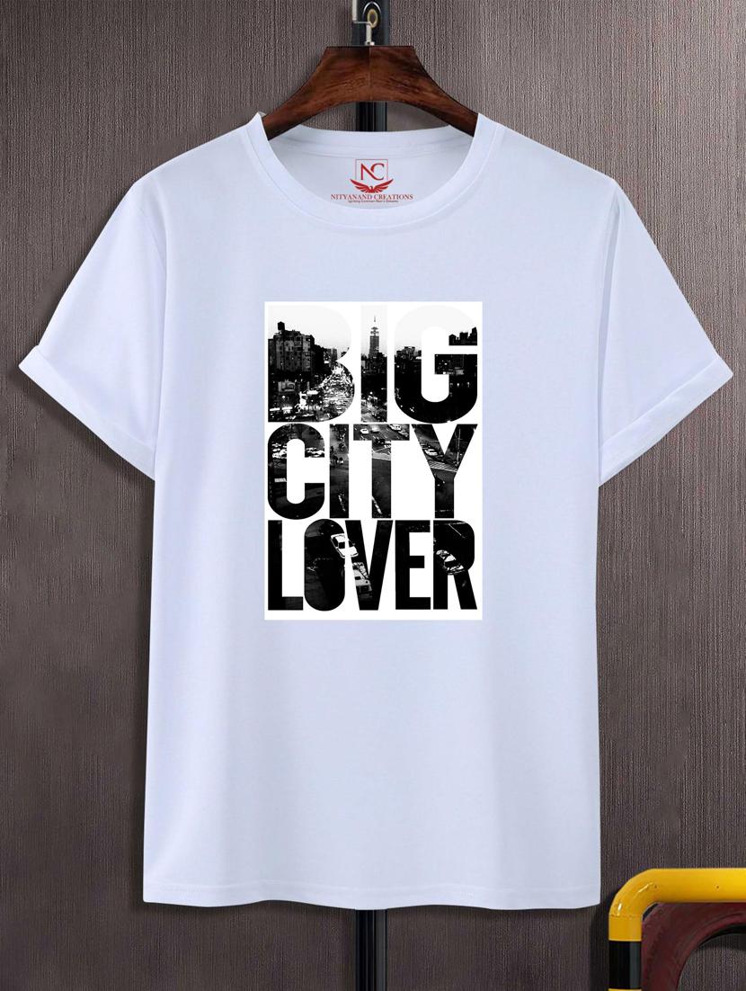 unisex white graphic printed t-shirt - 20776146 - Zoom Image - 0
