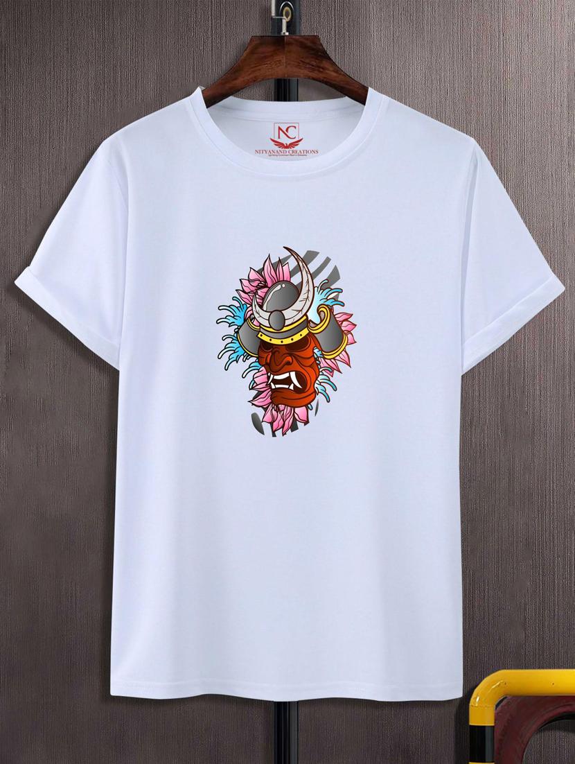 unisex white graphic printed t-shirt - 20776166 -  Zoom Image - 0