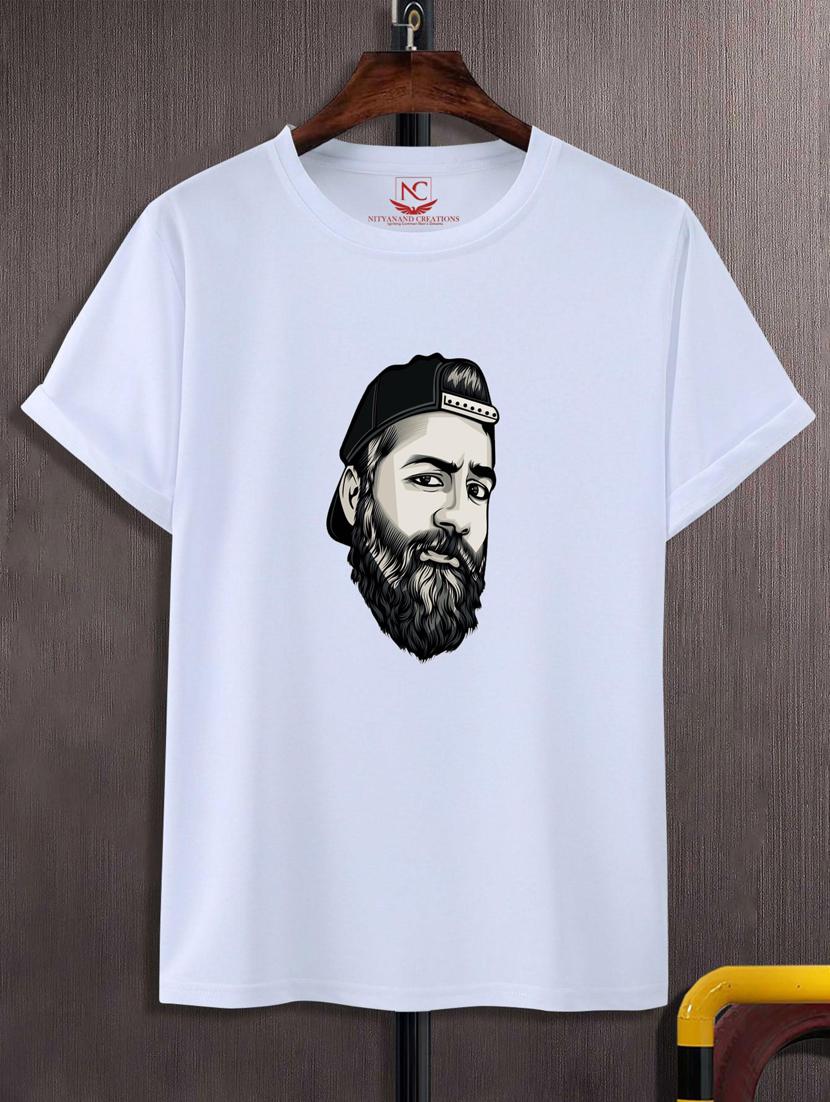 unisex white graphic printed t-shirt - 20776184 -  Zoom Image - 0