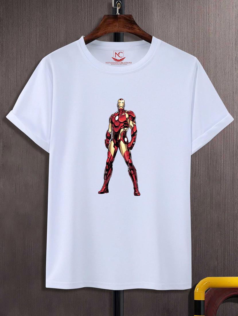unisex white graphic printed t-shirt - 20776197 - Zoom Image - 0
