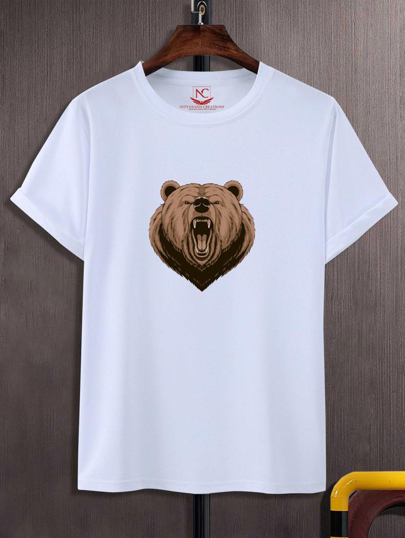 unisex white graphic printed t-shirt - 20776210 - Zoom Image - 0