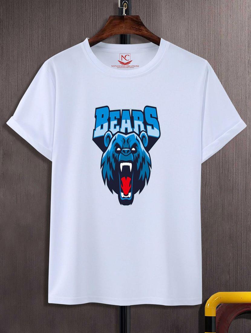 unisex white graphic printed t-shirt - 20776211 -  Zoom Image - 0