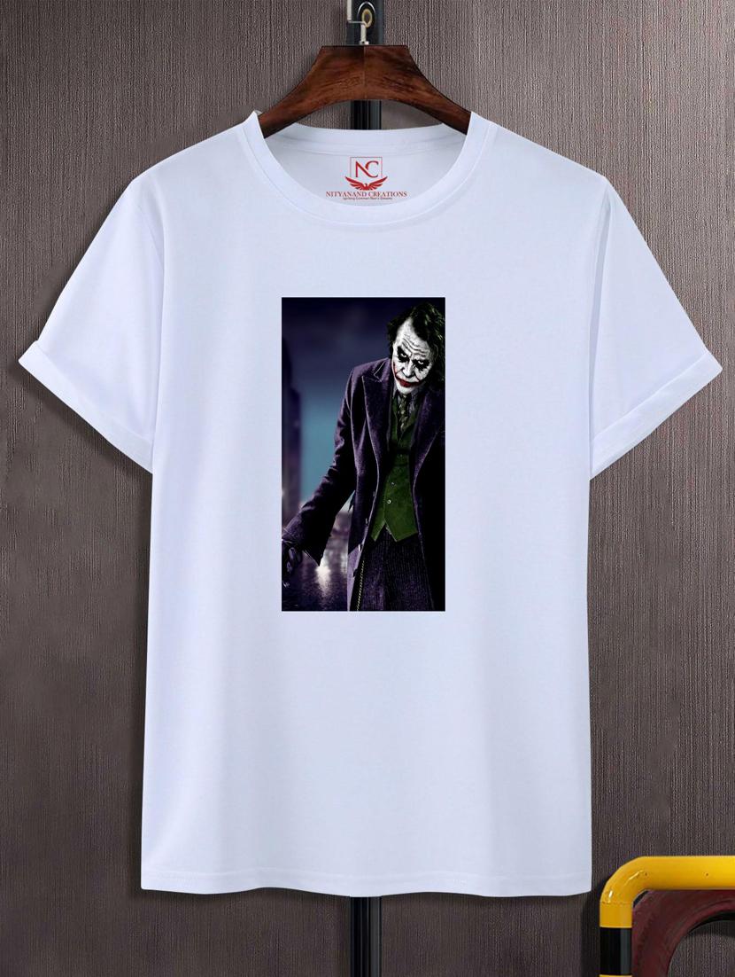 unisex white graphic printed t-shirt - 20776223 - Zoom Image - 0